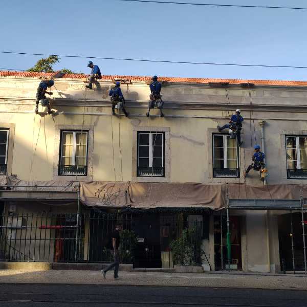 Reparação de fachadas